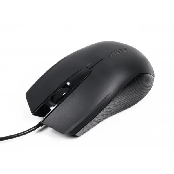 Мышь USB OP-760 черная A4Tech (OP-760 (Black)) - Фото 1