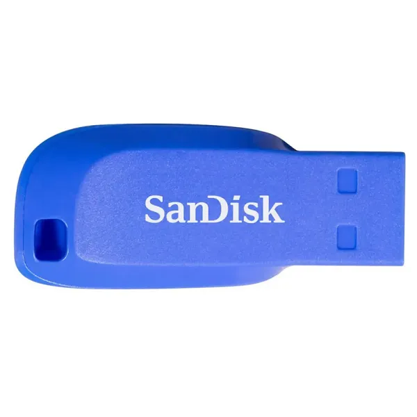 Накопитель USB 2.0 16GB Cruzer Blade Blue Electric SanDisk (SDCZ50C-016G-B35BE)