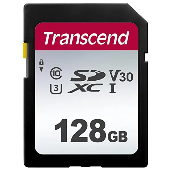 Карта памяти 128GB SDXC C10 UHS-I R100/W40MB/s Transcend (TS128GSDC300S) - Фото 3