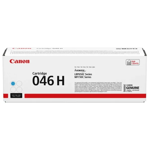 Картридж 046 H блакитний Canon (1253C002) - Фото 9