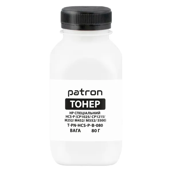 Тонер HP специальный HCS-P флакон, 80 г, черный Patron (PN-HCS-P-B-080) - Фото 17