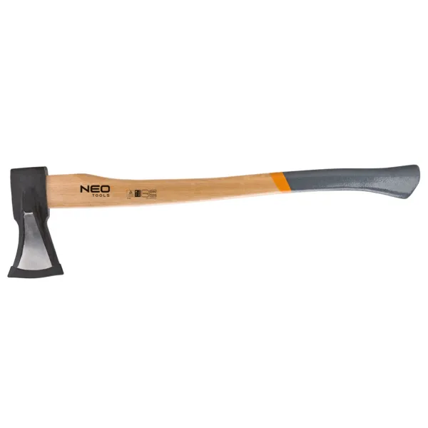Сокира-колун 70 см, з ручкою з гікорі, 2000 г Tools Neo (27-019) - Фото 3