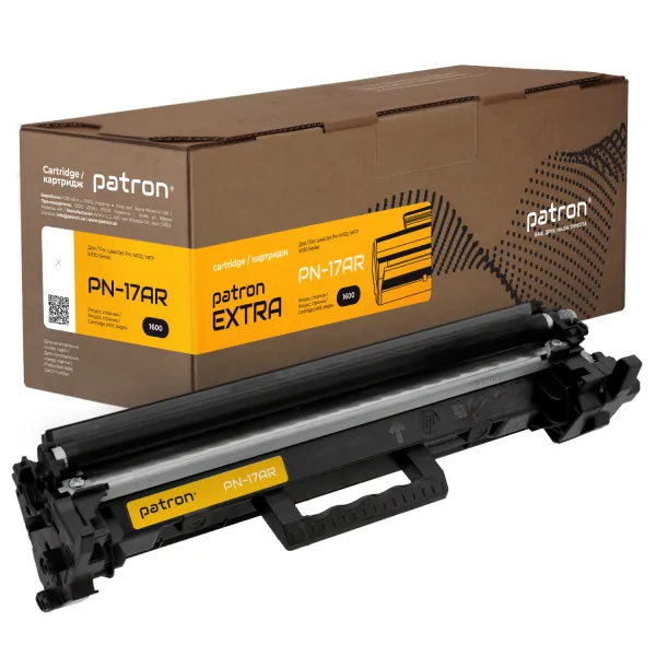 Тонер-картридж сумісний HP 17A (CF217A) Extra Patron (PN-17AR) - Фото 3