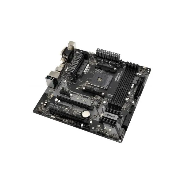Материнская плата B450M PRO4 ASROCK (B450M PRO4) - Фото 4