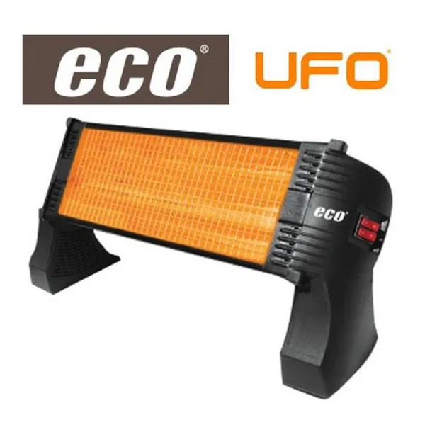 Обогрівач інфрачервоний Eco Mini 1500 чорний UFO - Фото 1