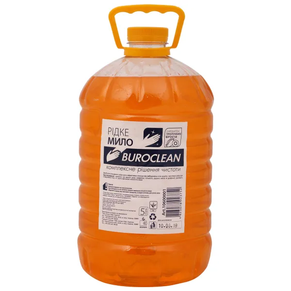 Мыло жидкое, 5 л, Тропические Фрукты Eco BuroClean (10600001) - Фото 5