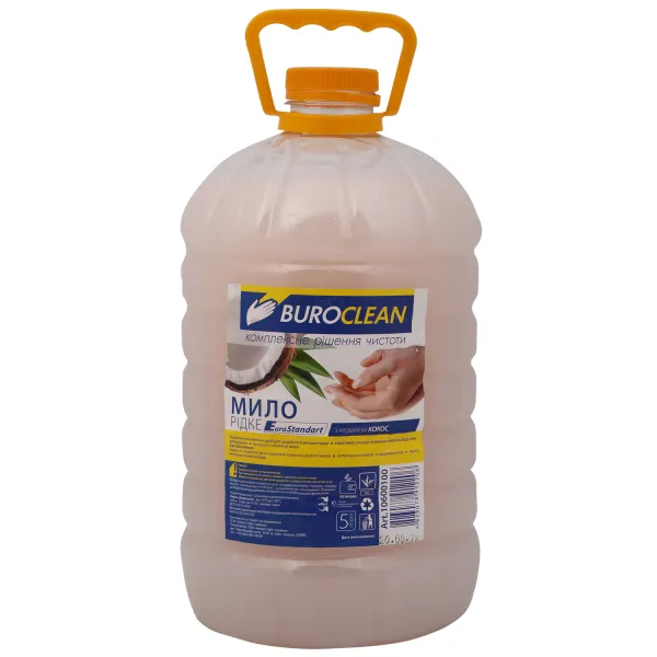 Мыло жидкое, 5 л, Кокос EuroStandart BuroClean (10600100) - Фото 7