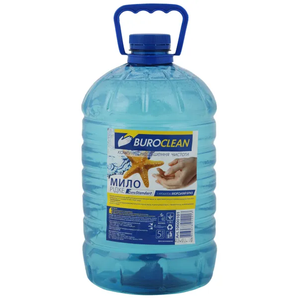 Мыло жидкое, 5 л, Морской бриз EuroStandart BuroClean (10600101) - Фото 8