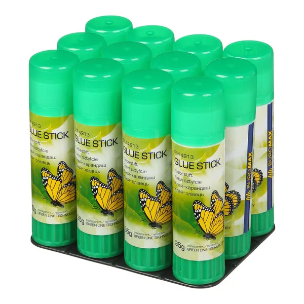 Клей-карандаш PVP основа 35 г EcoLine Buromax (BM.4913) - Фото 1