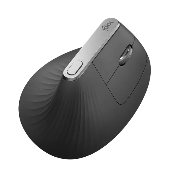 Мышь беспроводная MX Vertical Advanced Ergonomic, графитовая Logitech (910-005448) - Фото 12