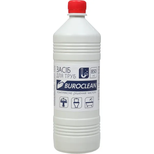 Засіб для прочистки труб 850 мл BuroClean (10700400) - Фото 3