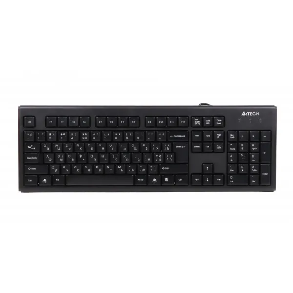 Комплект клавиатура и мышь USB черный A4tech (KR-8572 Black)