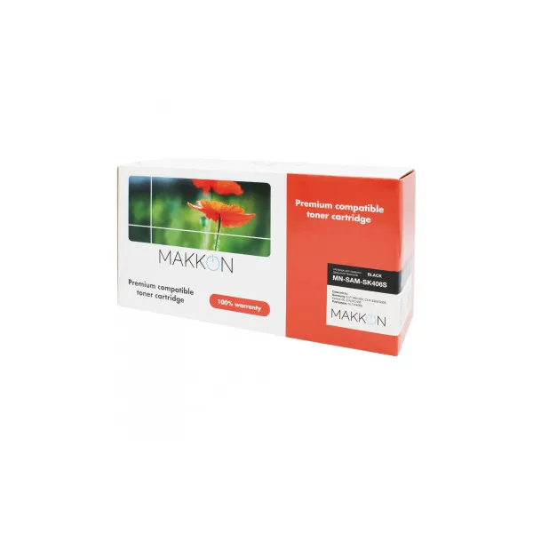 Картридж совместимый Samsung CLT-K406S (CLP-365) черный Makkon (MN-SAM-SK406S) - Фото 2