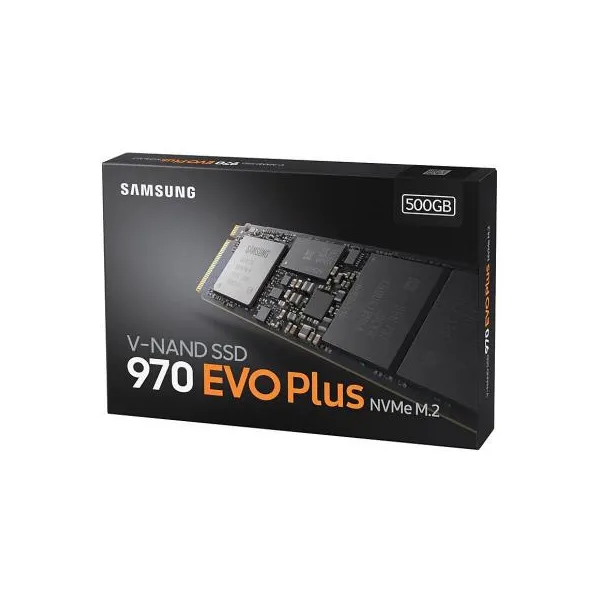 Накопитель SSD 970 EVO 500GB, M.2, PCIe 3.0, NVMe 1.3  Samsung (MZ-V7S500BW) - Фото 6