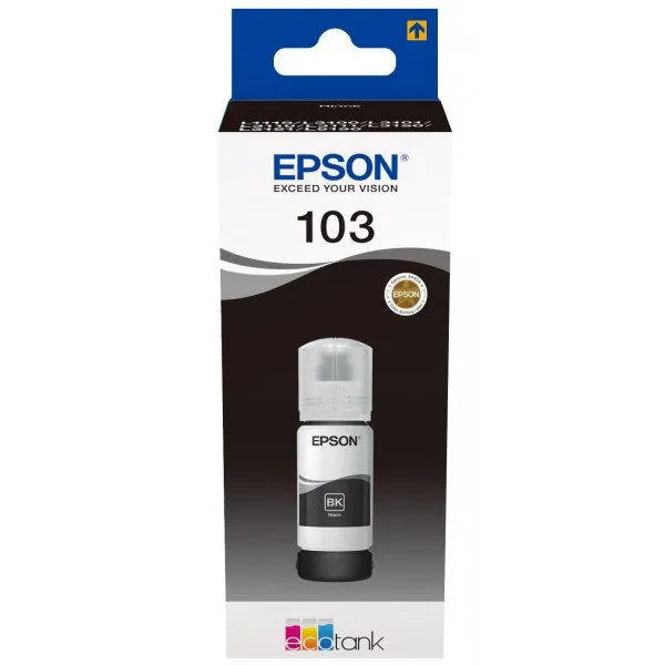 Чорнило 103 чорні, 65 мл Epson (C13T00S14A) - Фото 1