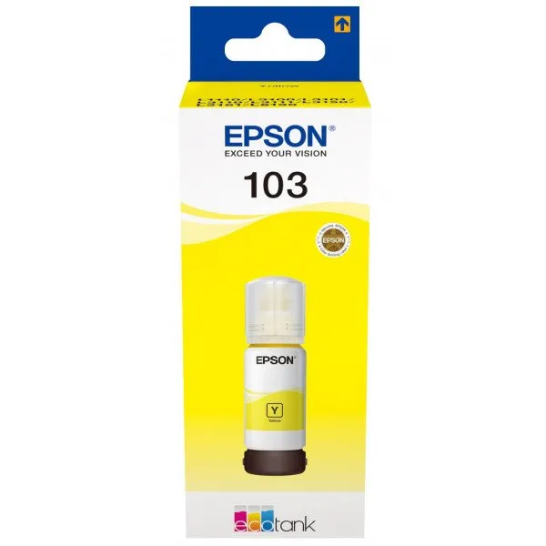 Чорнило 103 жовті, 65 мл Epson (C13T00S44A) - Фото 1