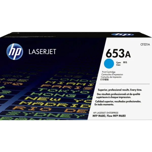 Картридж 653А голубой HP (CF321A) - Фото 23