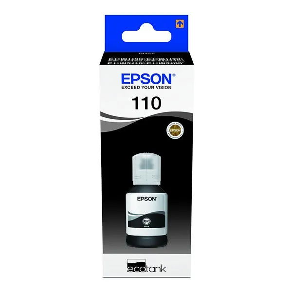 Чернила 110 черные, 120 мл Epson (C13T03P14A) - Фото 1