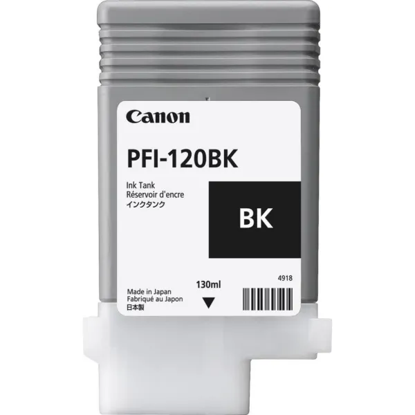 Картридж PFI-120 130 мл, черный Canon (2885C001AA) - Фото 1