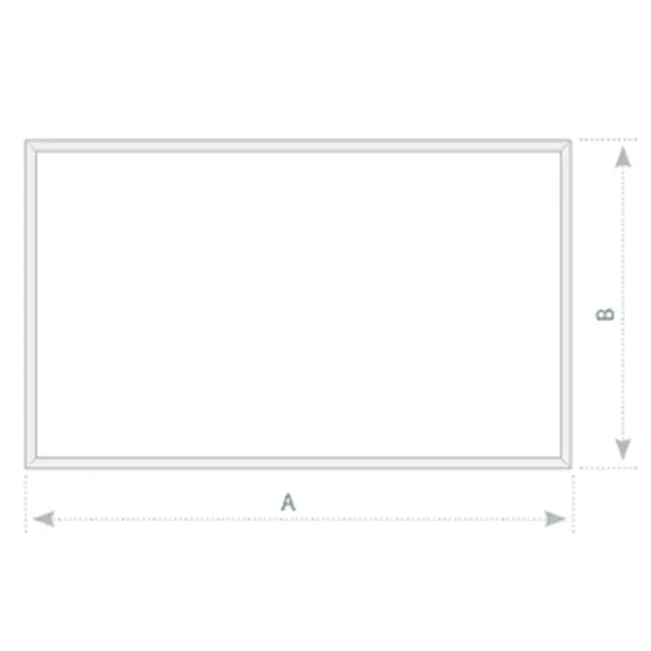 Доска пробковая 120x180 см, MDF рамка 2x3 (TC1218) - Фото 1