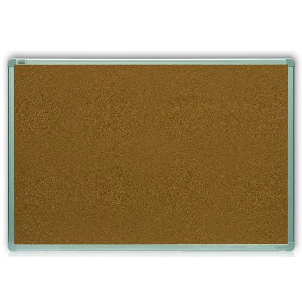Доска пробковая 90x120 см, алюминиевая ALU23 рамка 2x3 (TCA129)