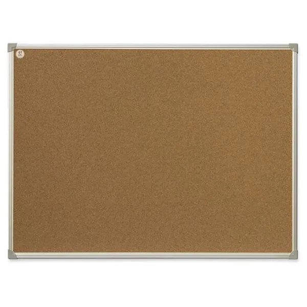 Доска пробковая 80x120 см, алюминиевая рамка Eco 2x3 (TCA128/C)