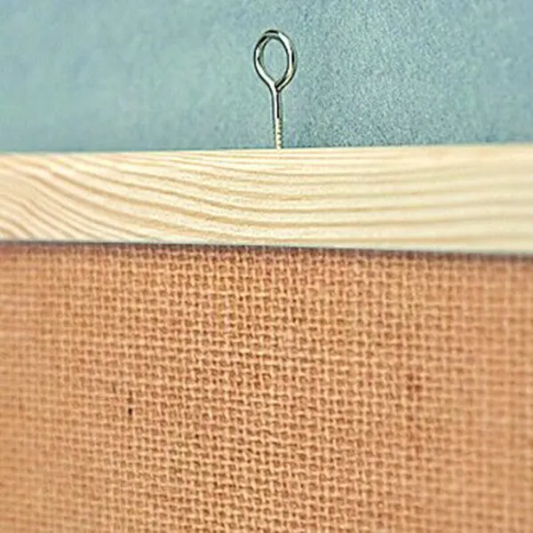 Доска джутовая, 80x120 см, деревянная рамка Eco 2x3 (TJ128/C) - Фото 1