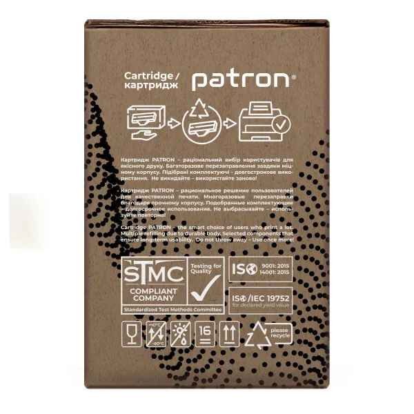 Картридж совместимый Samsung MLT-D104S (ML-1660) Green Label Patron (PN-D104GL) - Фото 2