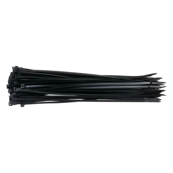 Стяжка кабелю 3,6х250мм, 100 шт, чорна Patron (PLA-3.6-250-BL) - Фото 5