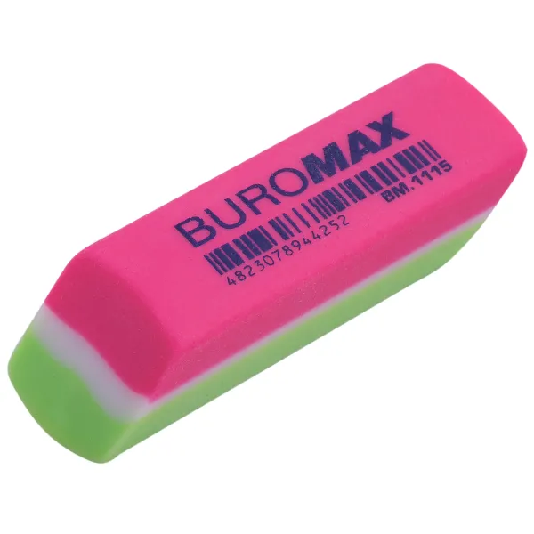 Ластик прямоугольный 53x16x12 мм Buromax (BM.1115) - Фото 3