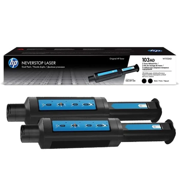 Тонер-картридж 103AD Neverstop Laser черный HP (W1103AD) - Фото 2