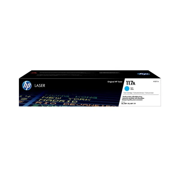 Картридж 117A голубой HP (W2071A) - Фото 4