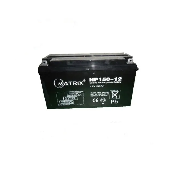 Аккумулятор для ИБП 12В, 150 Aч Matrix (NP150-12)