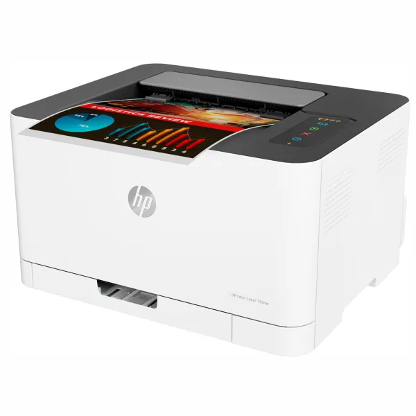 Принтер лазерный Color Laser 150nw A4, Wi-Fi HP (4ZB95A) - Фото 3