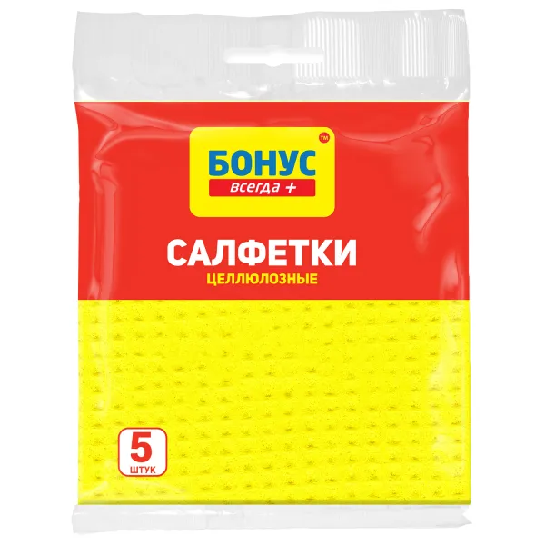 Cалфетки целлюлозные, 5 шт Бонус (18400170_4823071631371) - Фото 11