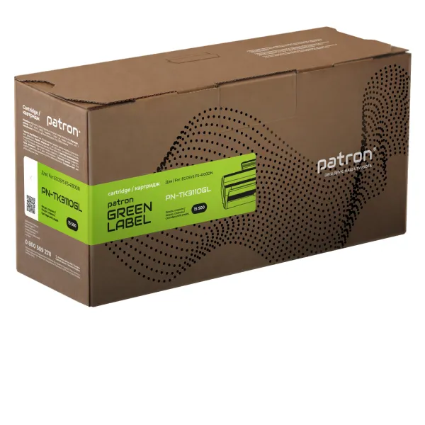 Тонер-картридж совместимый Kyocera Mita TK-3110 Green Label Patron (PN-TK3110GL)