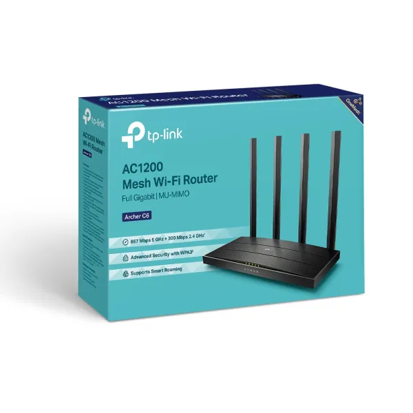 Маршрутизатор ARCHER-C6 TP-LINK (ARCHER-C6) - Фото 7