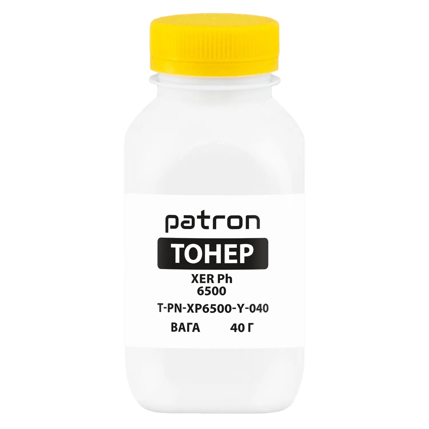 Тонер XER Ph 6500 флакон, 40 г, желтый Patron (PN-XP6500-Y-040) Тонер XER Ph 6500 флакон, 40 г, желтый Patron (PN-XP6500-Y-040)