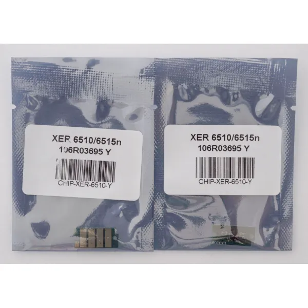 Чип XER Ph 6510, 106R03695 4,3K, жовтий Everprint (CHIP-XER-6510-Y) - Фото 1
