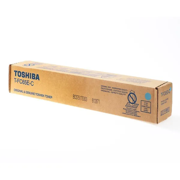 Тонер-картридж T-FC65E голубой Toshiba (6AK00000179) - Фото 3
