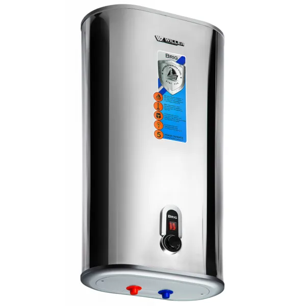 Бойлер Willer Brig Mirror IV50DR 50 л, вертикальный - Фото 6