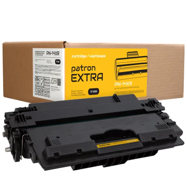 Картридж сумісний HP 14X (CF214X) Extra Patron (PN-14XR) - Фото 2