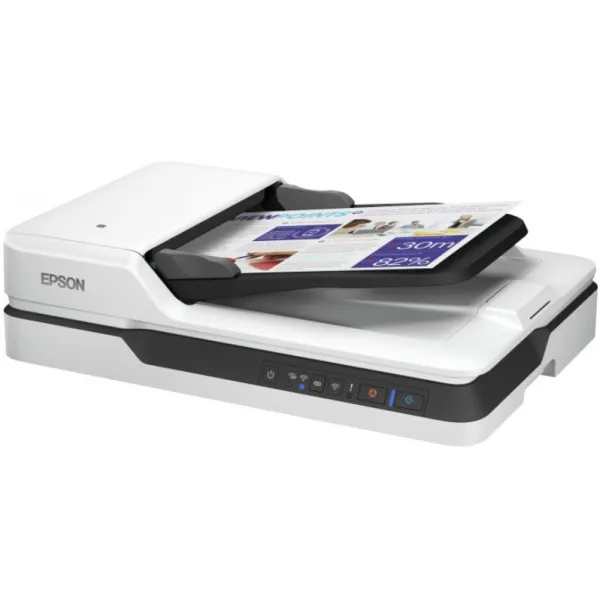 Сканер WorkForce DS-1660W Wi-Fi, А4 Epson (B11B244401) - Фото 5