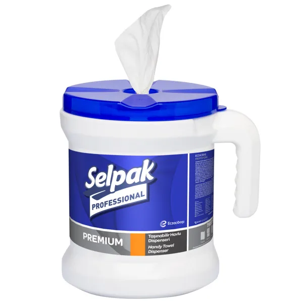 Держатель для бумажных полотенец переносной, с центральной вытяжкой Professional Selpak (32762950_8690530003033)