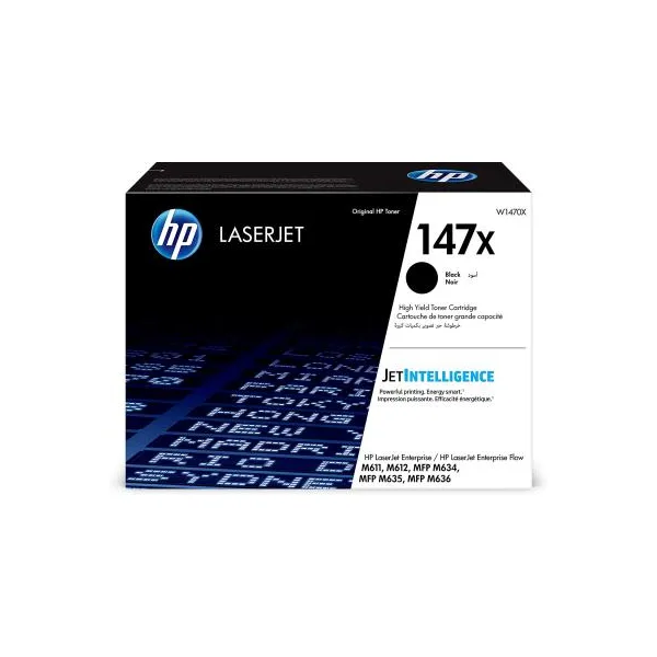 Картридж 147X черный HP (W1470X) - Фото 2