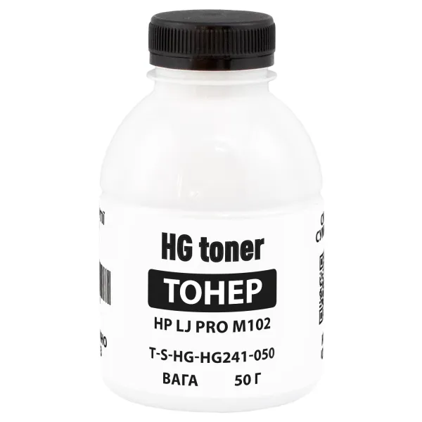 Тонер HP LJ Pro M102 флакон, 50 г HG toner (TSM-HG241-050) - Фото 4