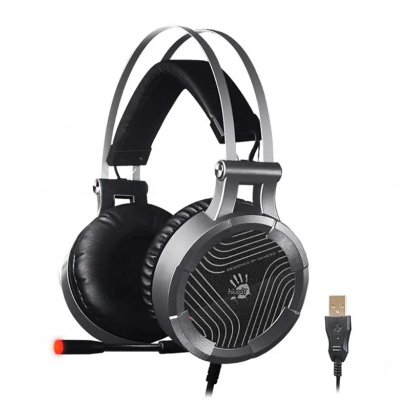 Навушники G530 Bloody, сірі A4tech (G530 Bloody (Gray)) - Фото 2