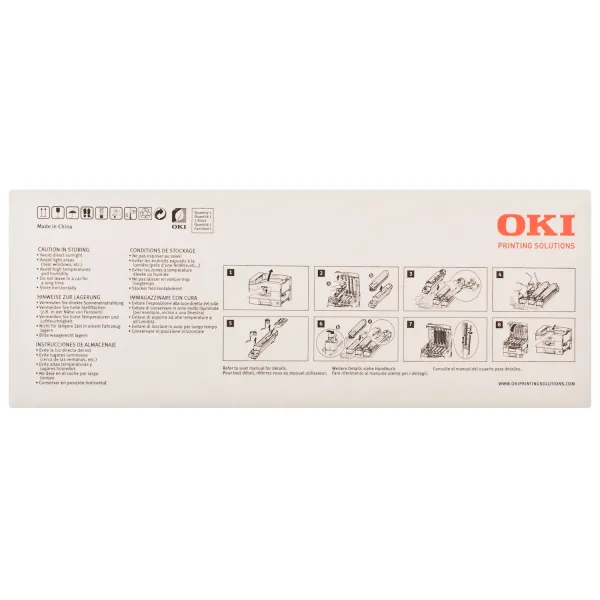 Драм-картридж C9600 голубой Oki (42918107) - Фото 4