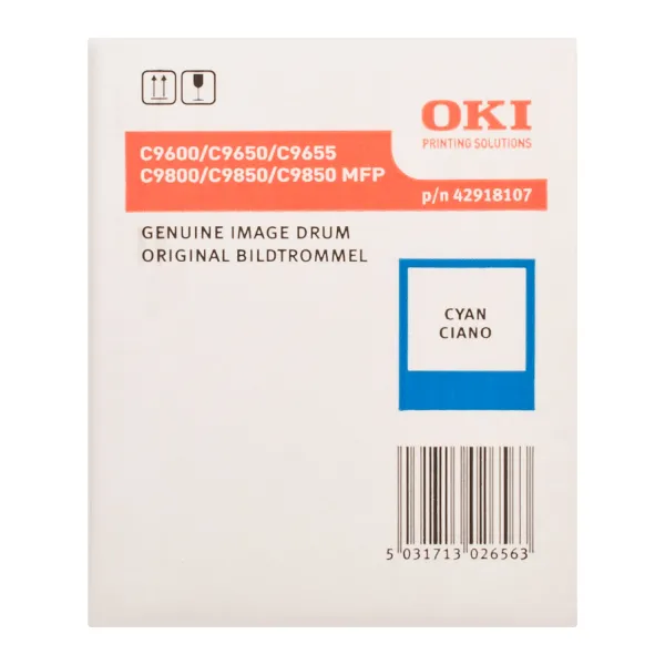 Драм-картридж C9600 голубой Oki (42918107) - Фото 3
