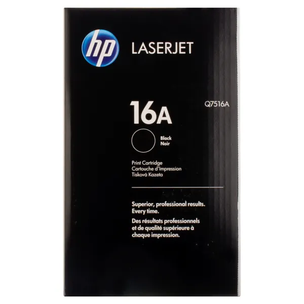 Картридж 16A чорний HP (Q7516A) - Фото 4